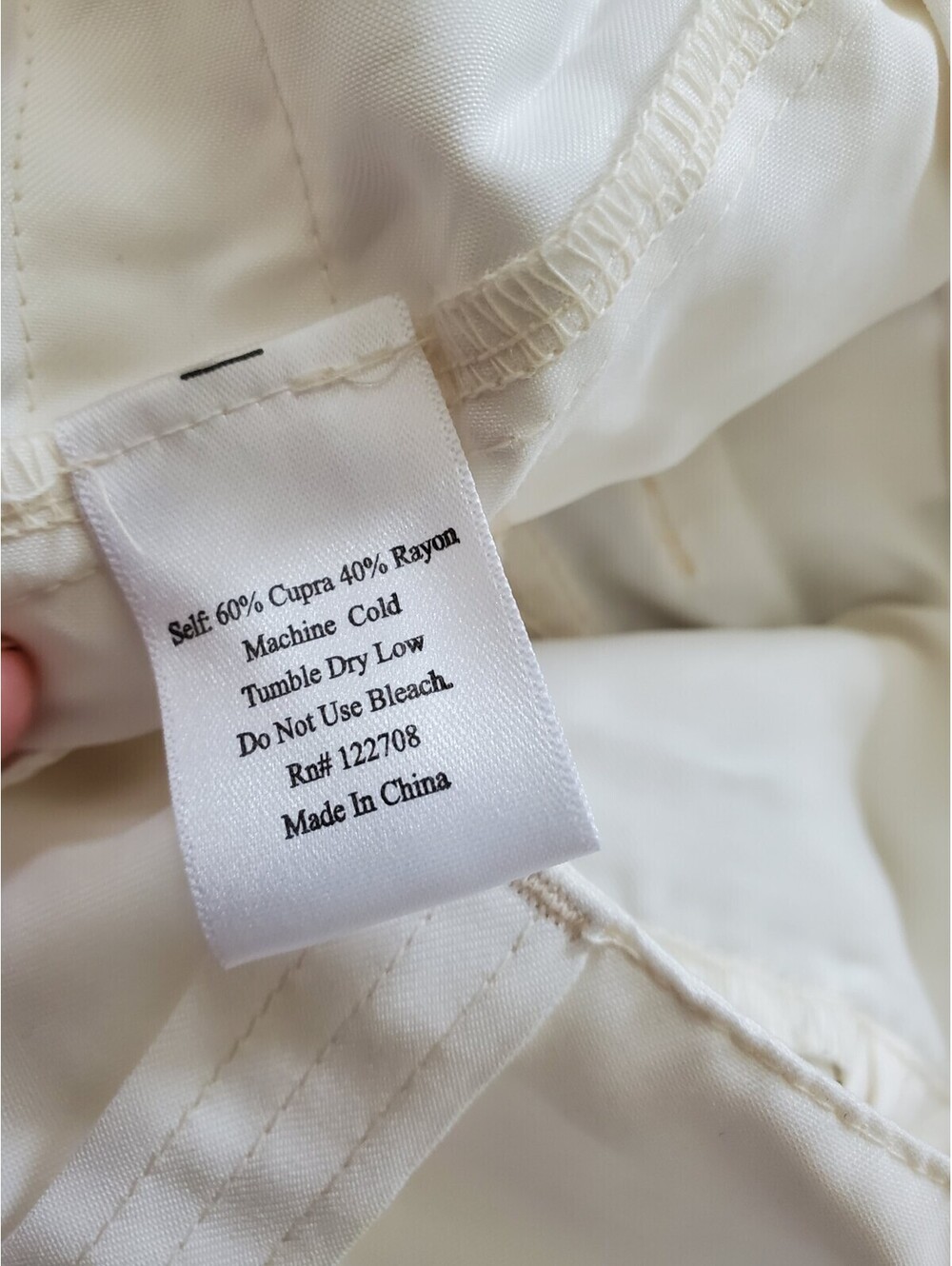 Johnny Was White Cargo Linen Pants - Picture 7 of 16